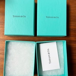 Tiffany shopping boxes